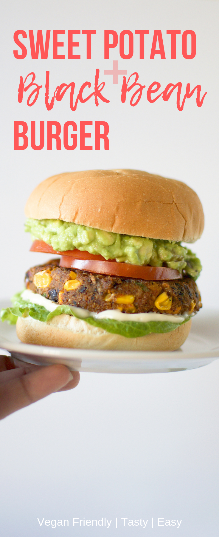 Sweet Potato Black Bean Burger