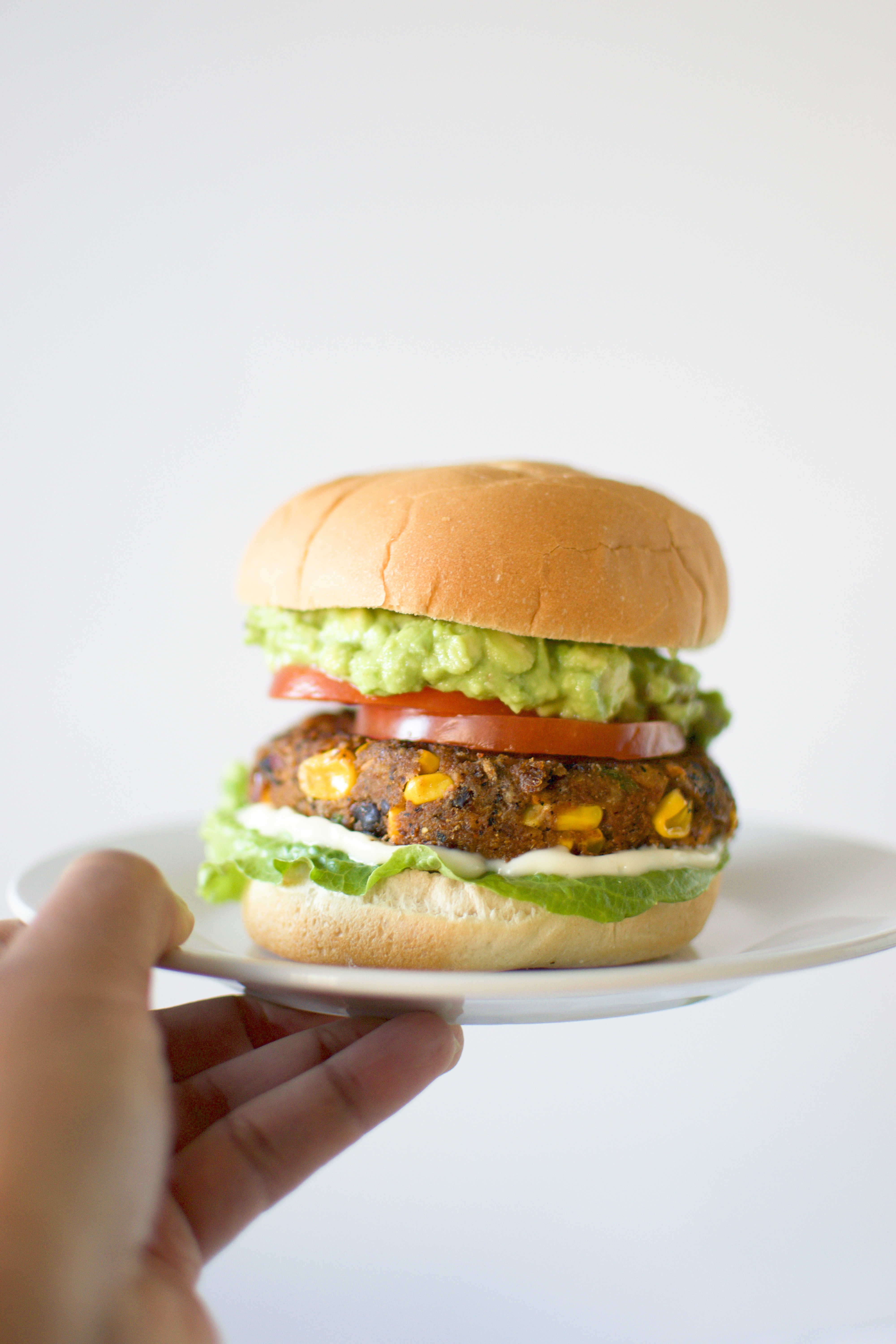 Sweet Potato Black Bean Burger