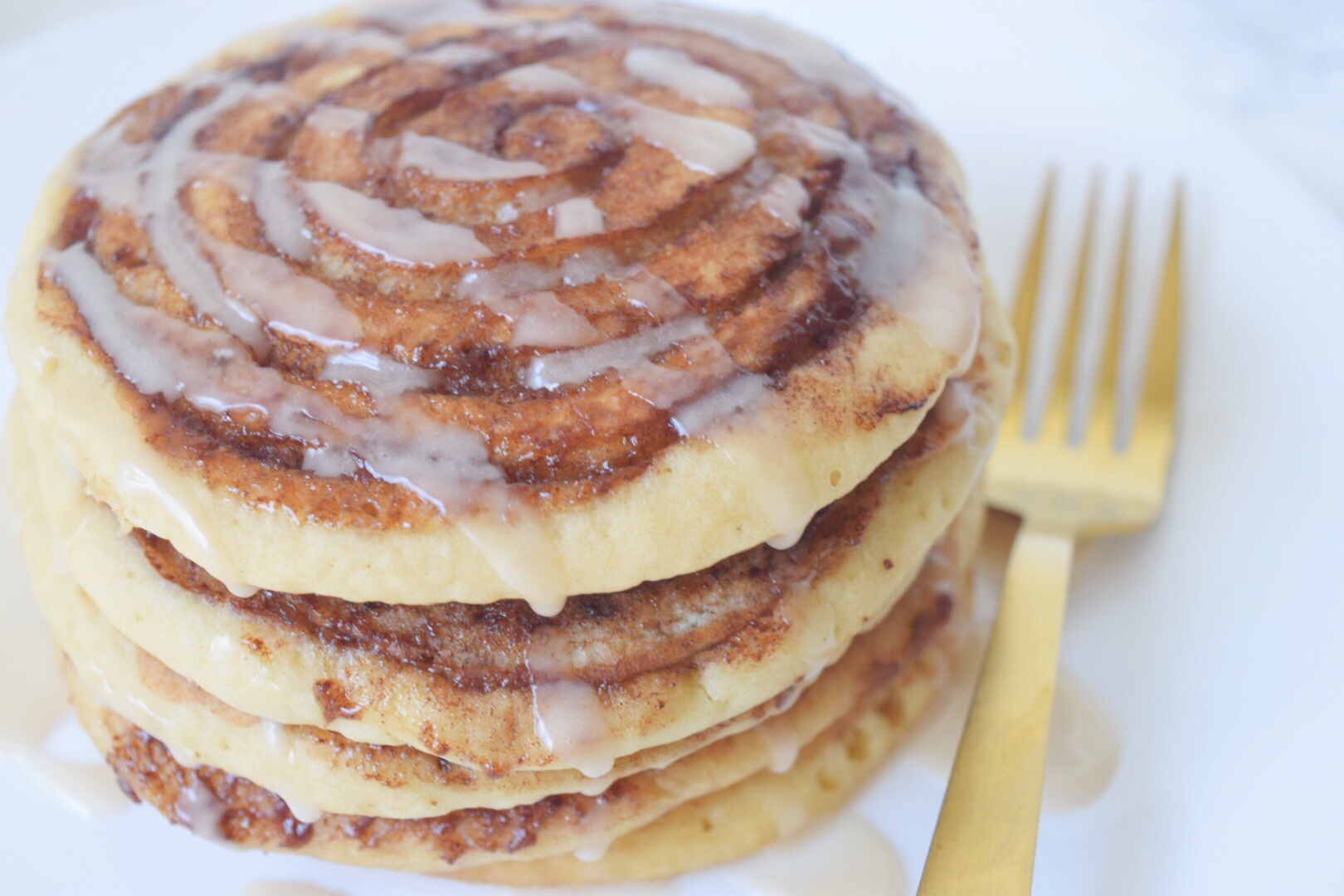 Cinnamon Roll Pancakes