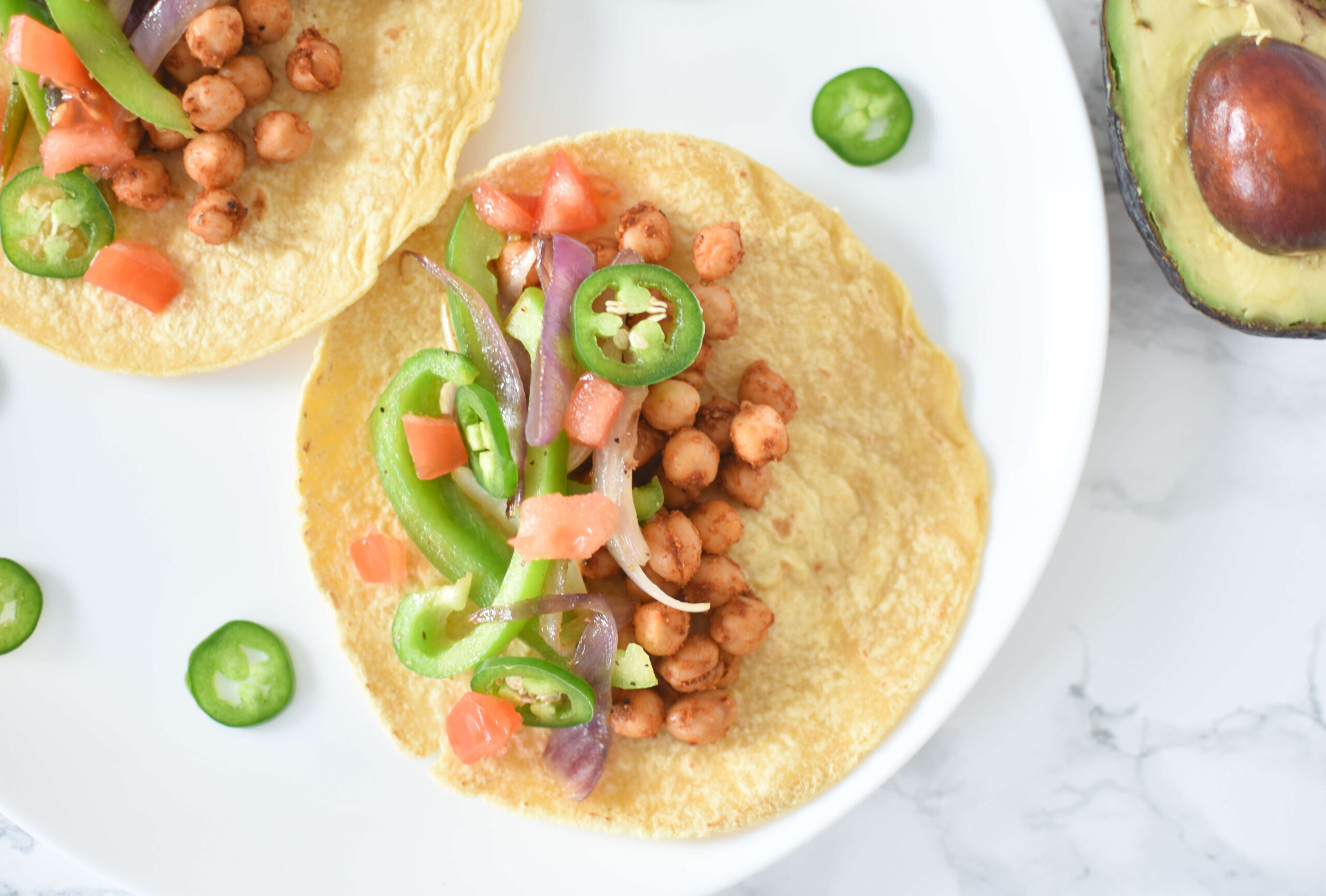 Vegan Chickpea Tacos