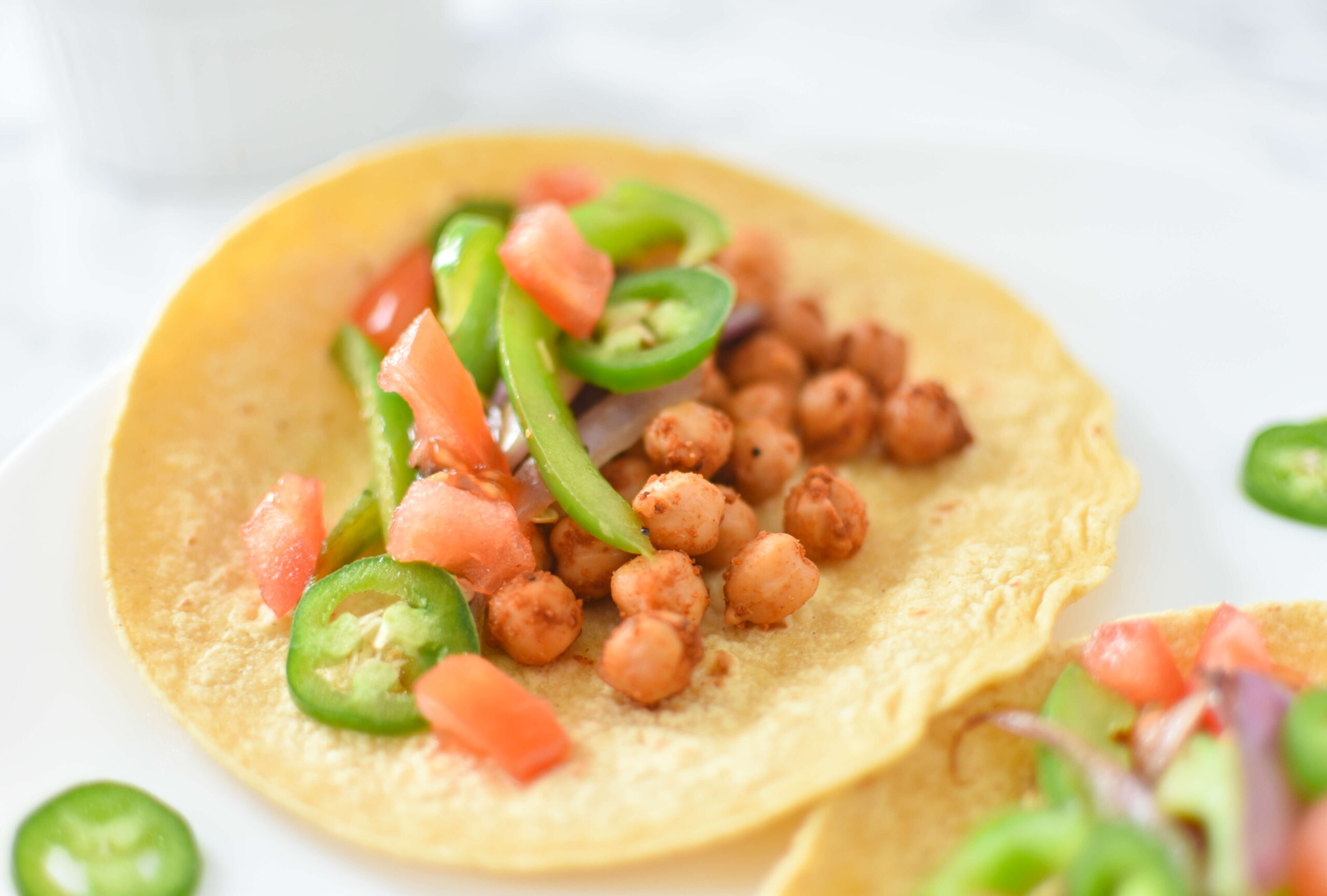 Vegan Chickpea Tacos