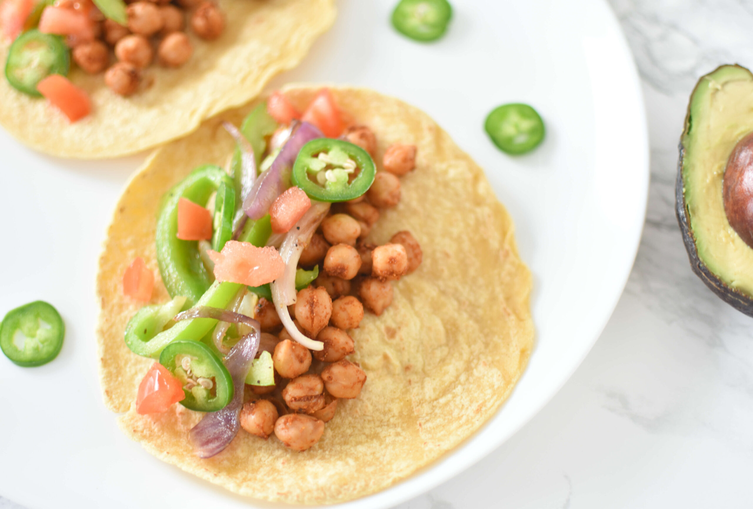 Vegan Chickpea Tacos