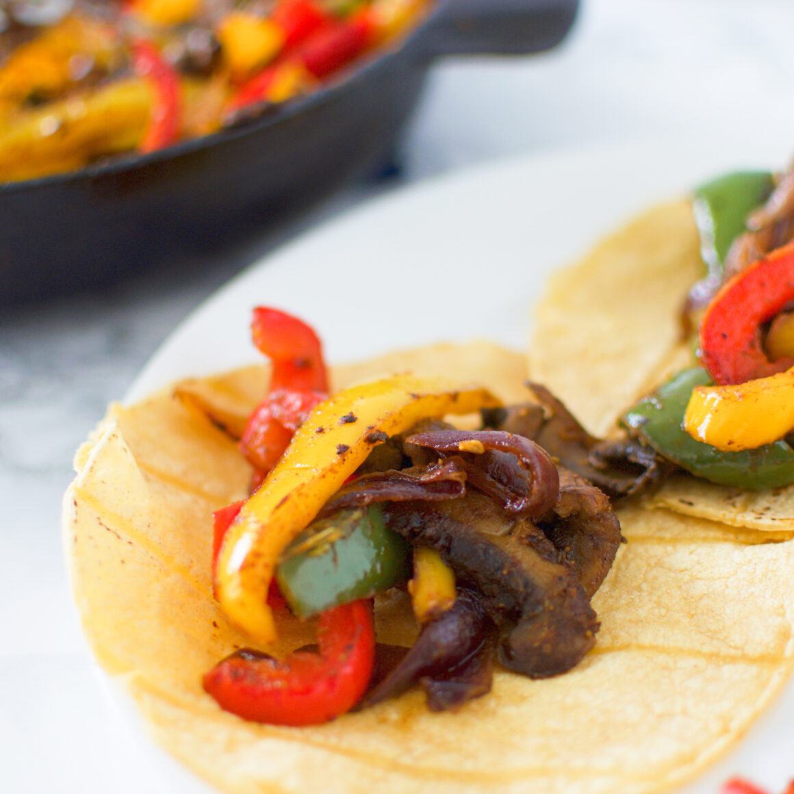 Portobello Fajitas ICanYouCanVegan ICanYouCanVegan Portobello Fajitas