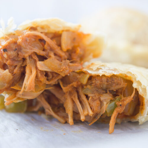 BBQ Jackfruit Empanadas ICanYouCanVegan ICaYouCanVegan BBQ Jackfruit