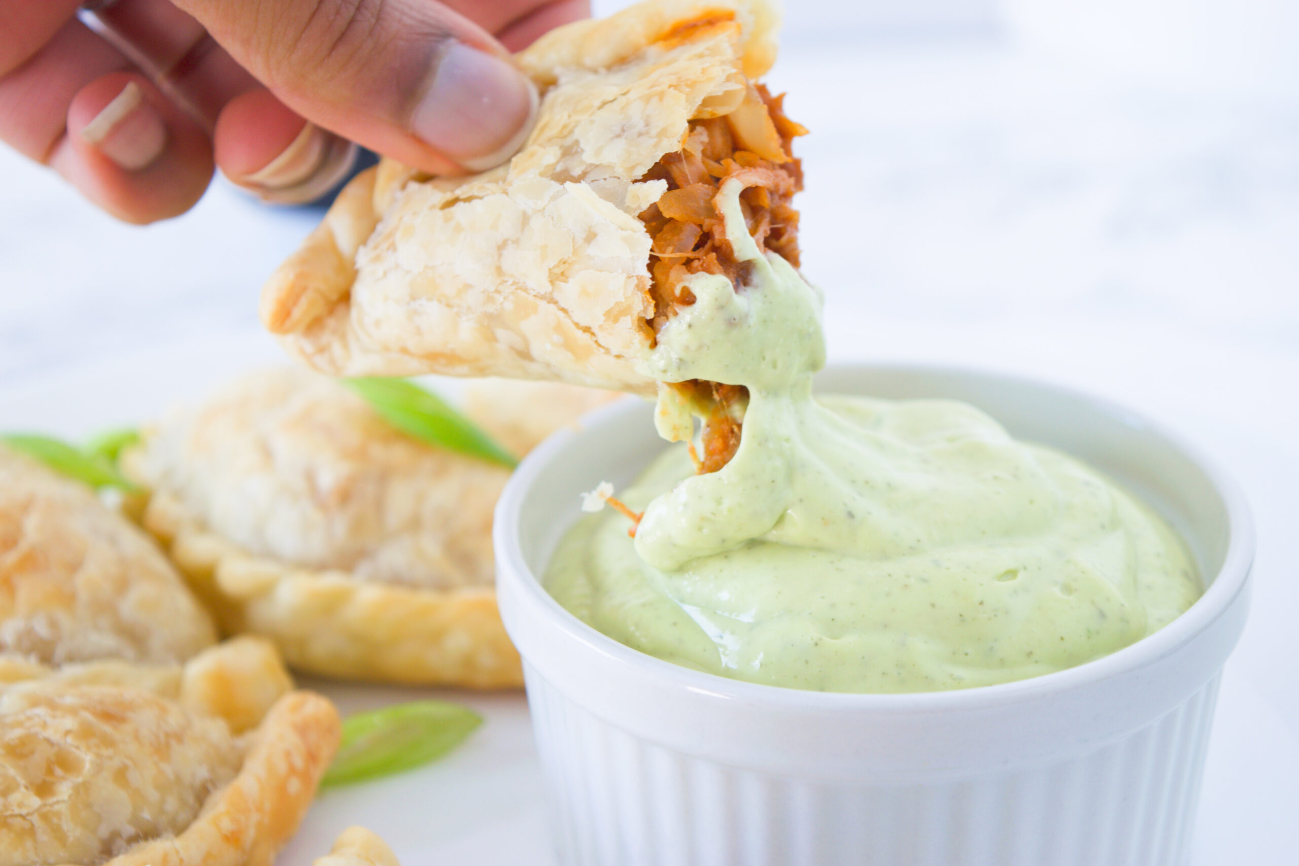 BBQ Jackfruit Empanadas