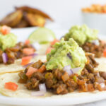 30 minute lentil tacos