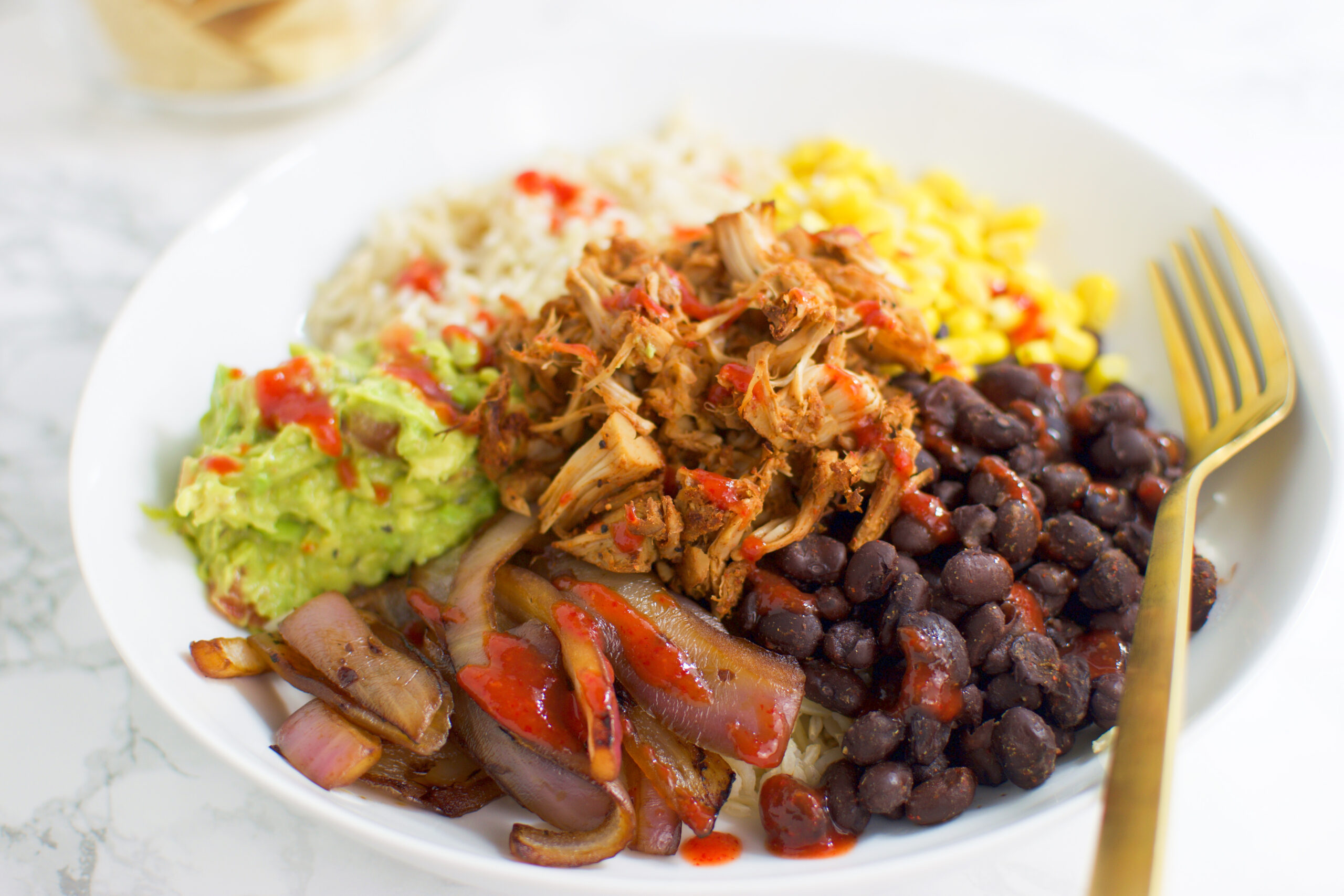 Sriracha Jackfruit Bowl