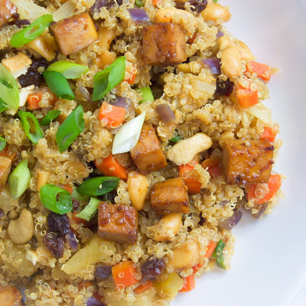 Quinoa Pineapple Fried Rice