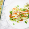 Black Bean + Sweet Potato Cabbage Enchiladas