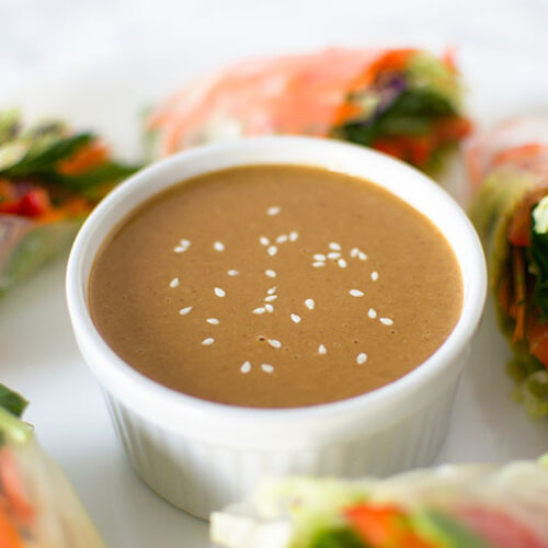 Easy Peanut Ginger Sauce ICanYouCanVegan ICanYouCanVegan Peanut