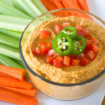 Buffalo Hummus Dip