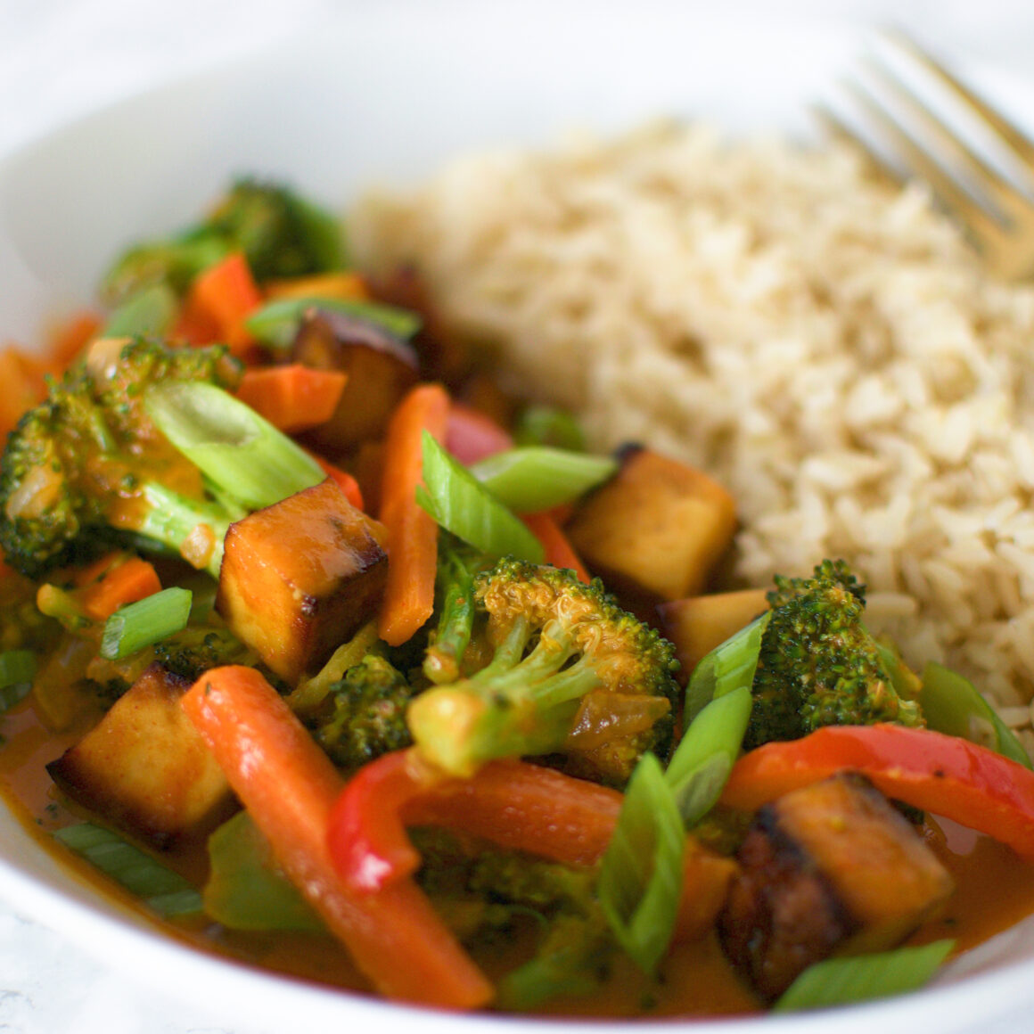 Red Thai Curry Vegetables