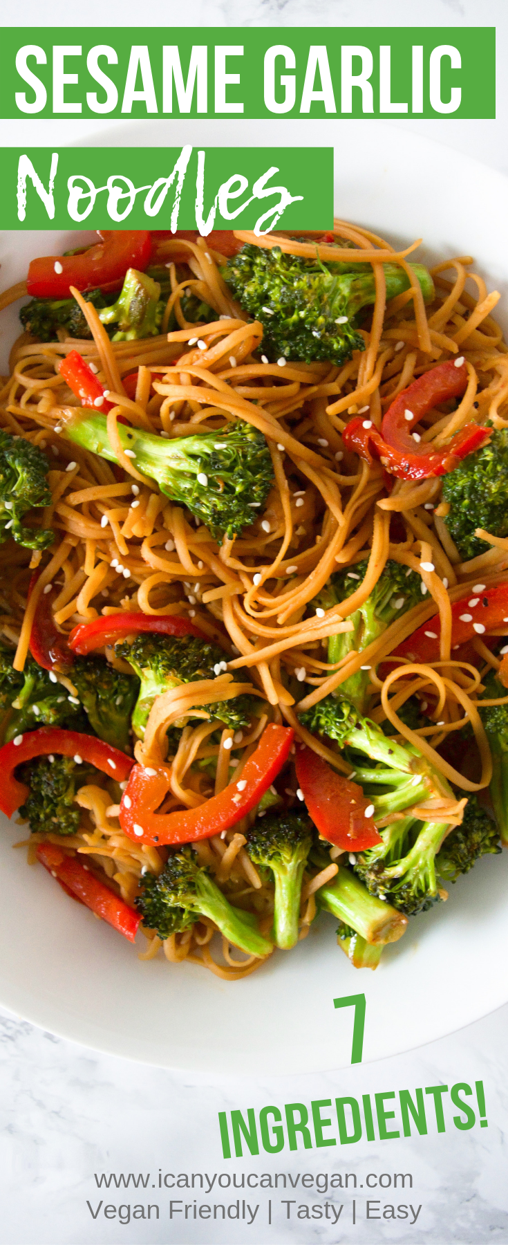 Sesame Garlic Noodles