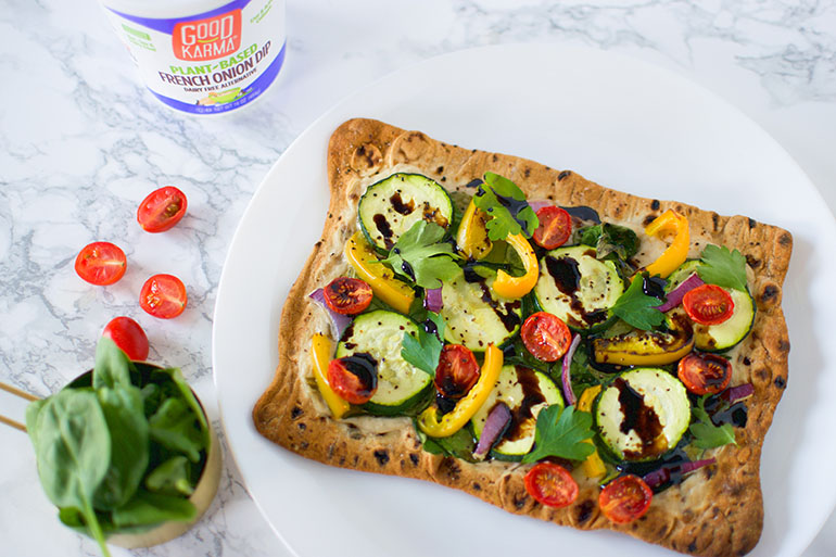 Roasted Veggie Flatbread