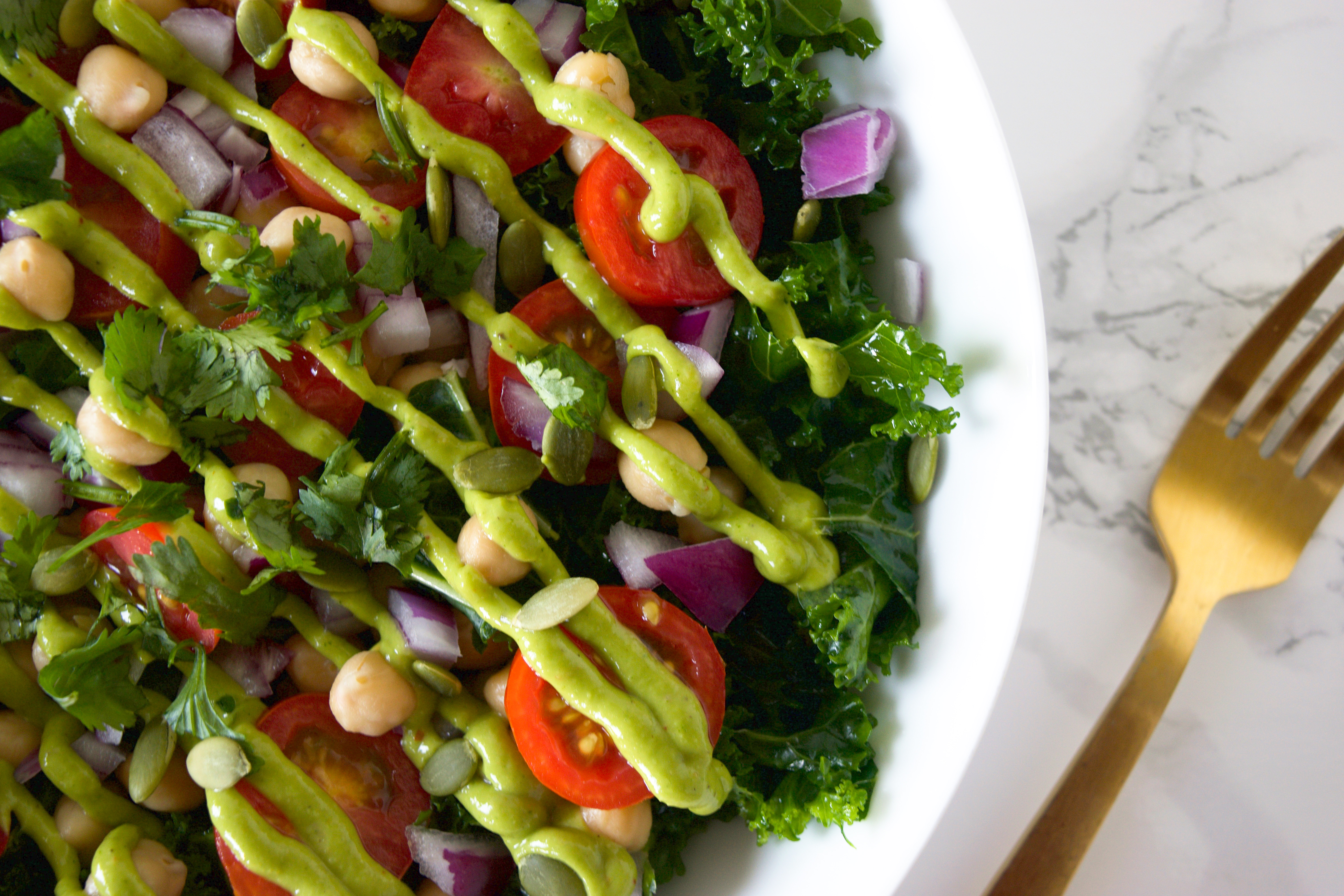 Creamy Cilantro Avocado Dressing