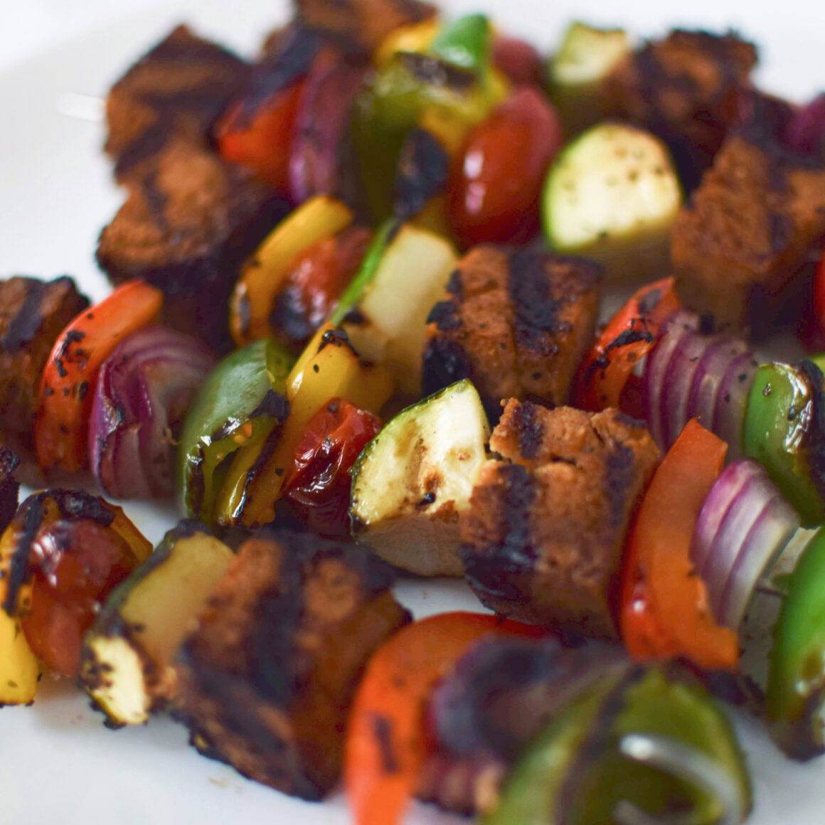 Tofu Veggie Skewers