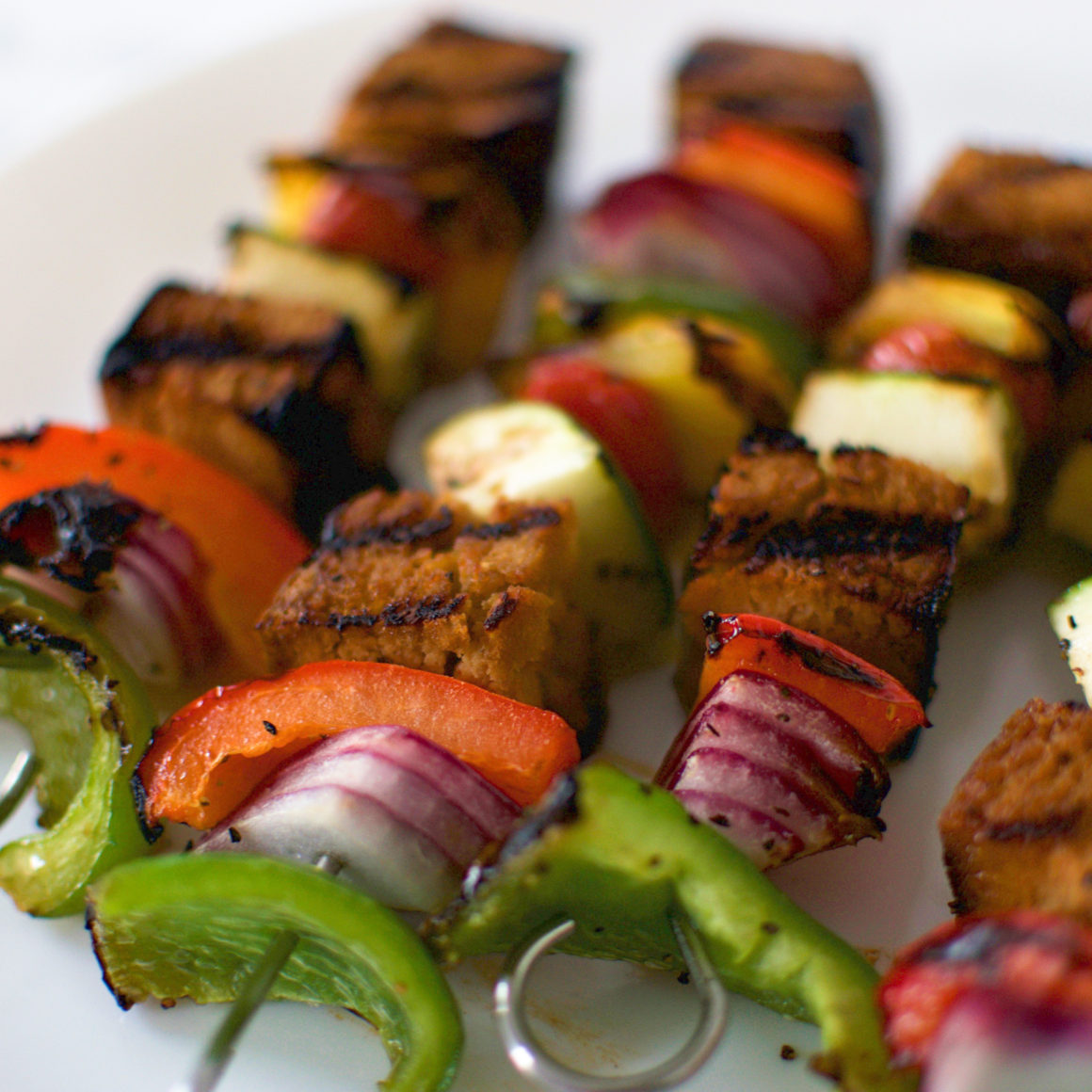 Tofu Veggie Skewers