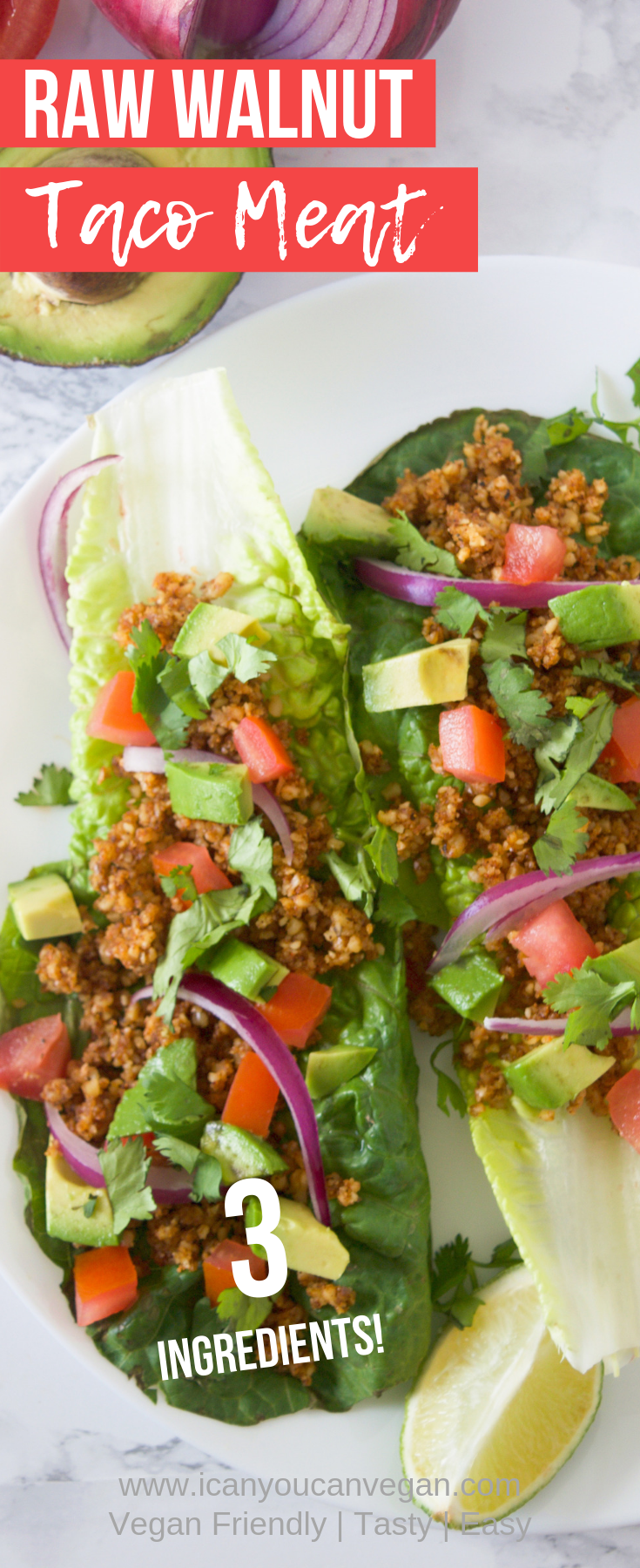 Raw Walnut Taco Meat Pinterest