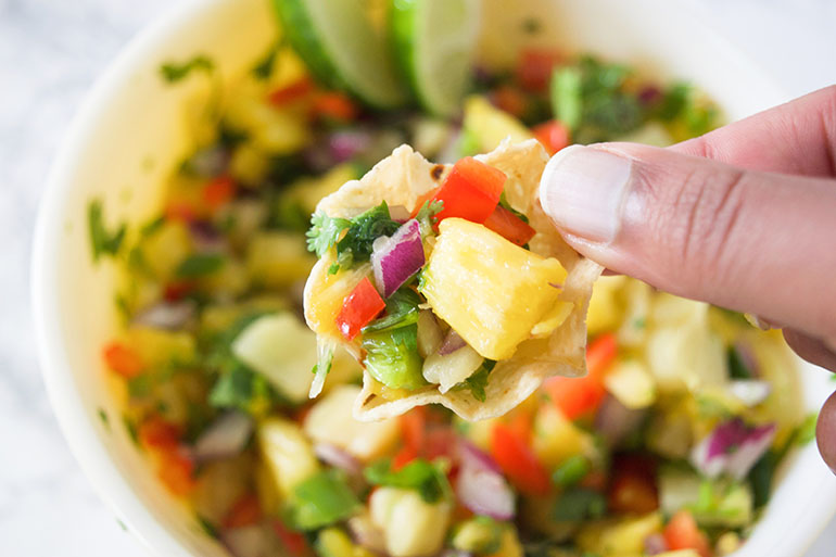 Easy Pineapple Salsa