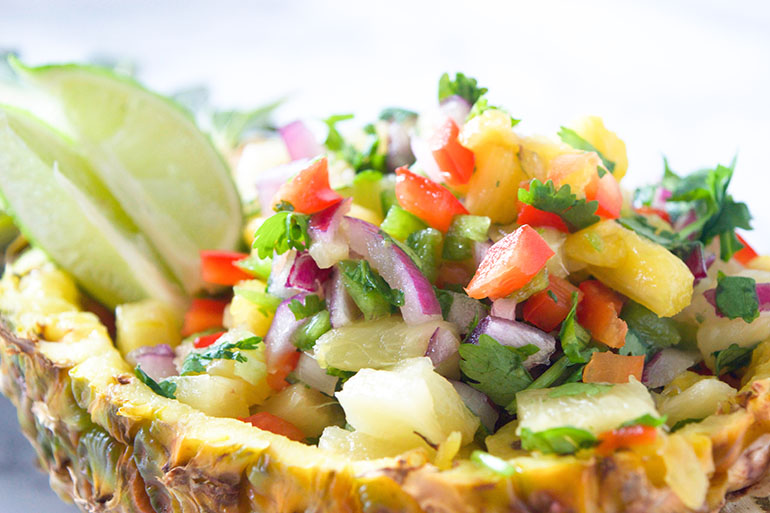 Easy Pineapple Salsa