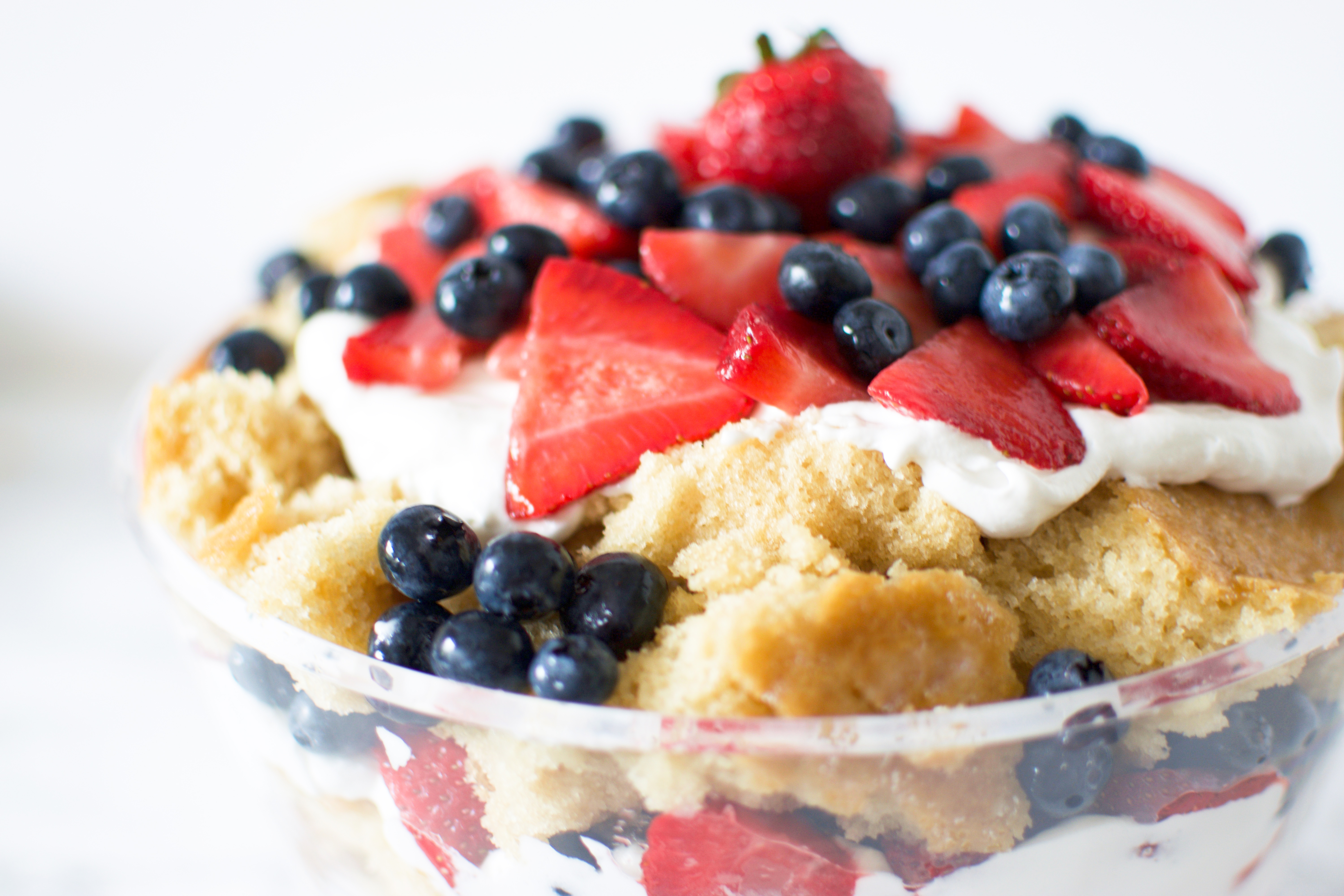 Vegan Berry Trifle Cake