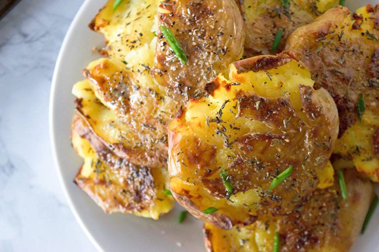 Crispy Smashed Potatoes