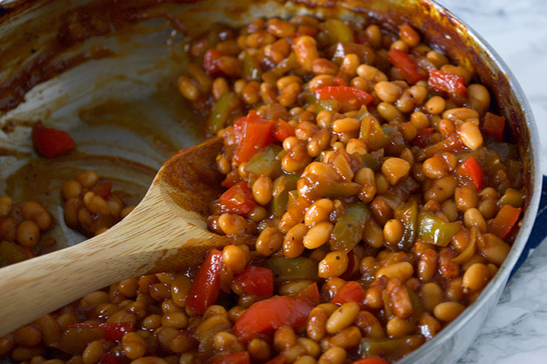 Easy Vegan BBQ Baked Beans