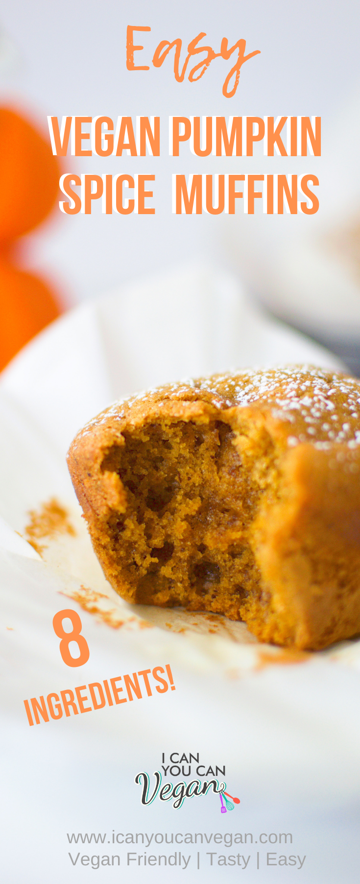 Easy Vegan Pumpkin Muffins