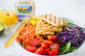 Grilled Tofu Salad