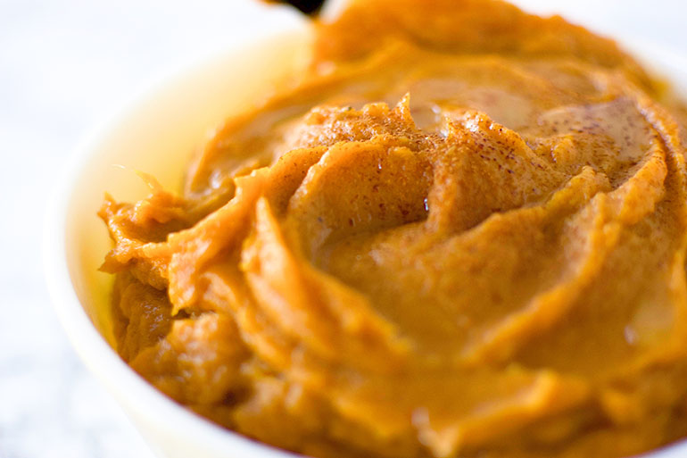 Vegan Whipped Sweet Potatoes