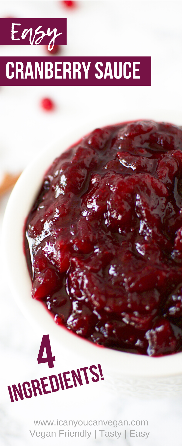 Easy Cranberry Sauce