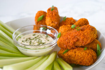 Buffalo Tempeh Wings