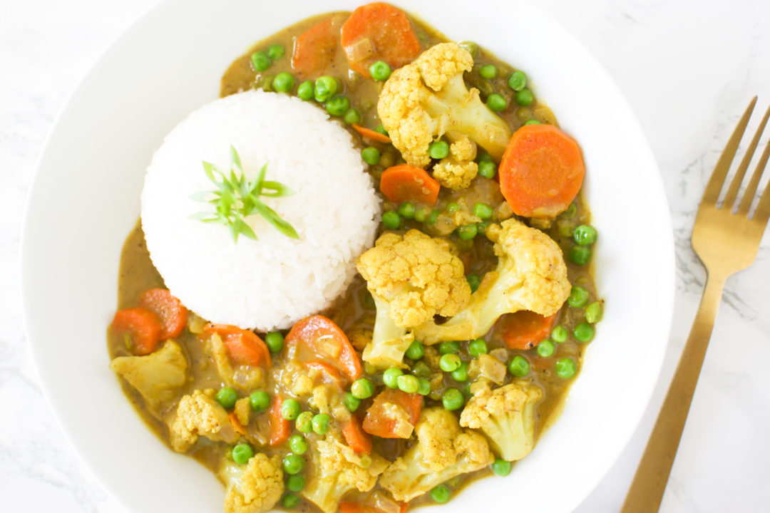 Cauliflower Curry ICanYouCanVegan ICanYouCanVegan Cauliflower Curry