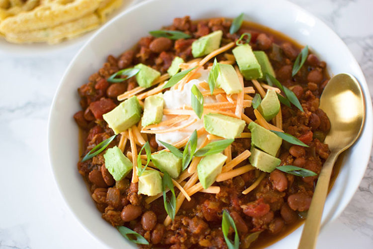 Beefy Vegan Chili