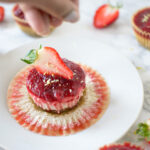 Vegan Strawberry Cheesecake Bites