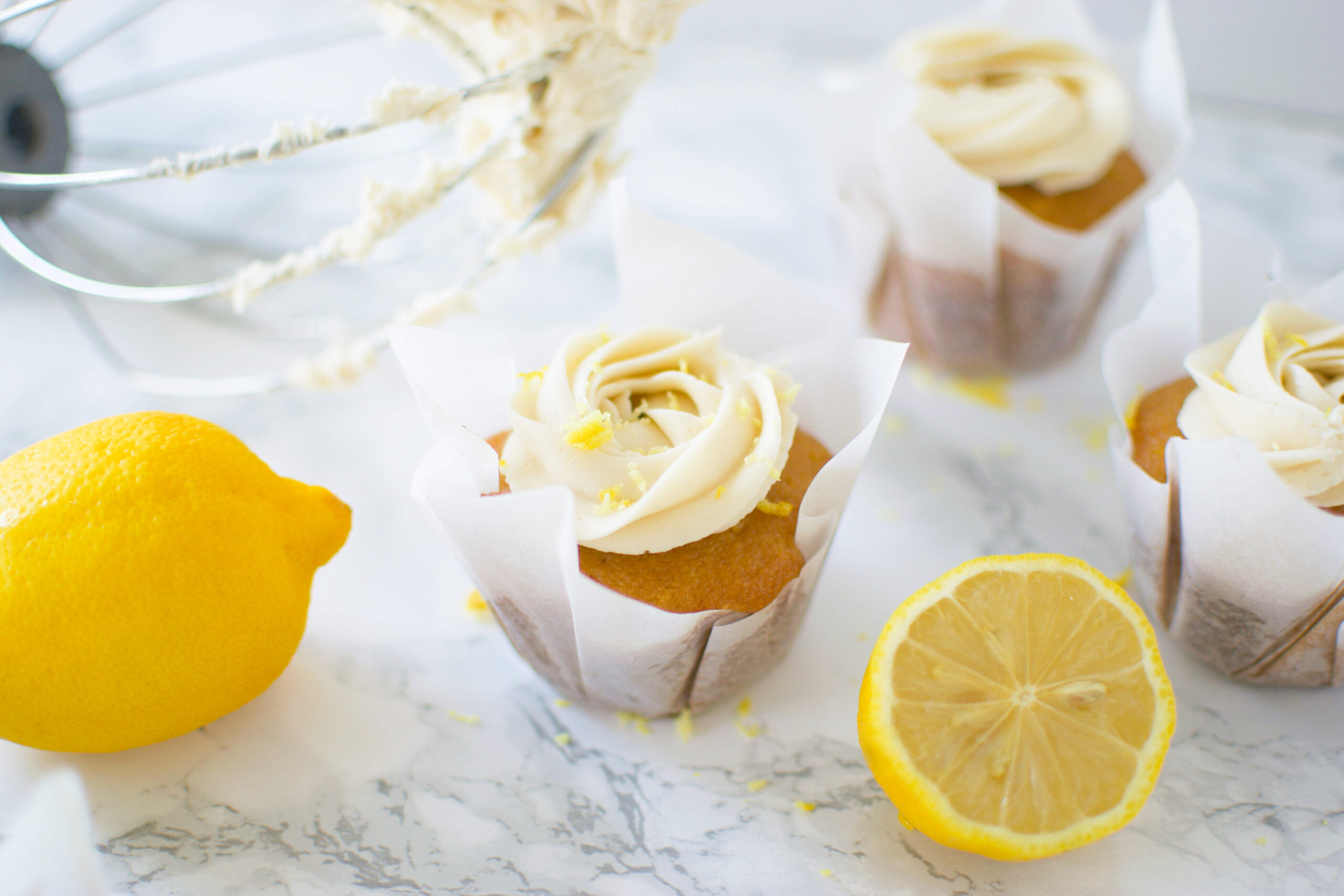 Vegan Lemon Cupcakes