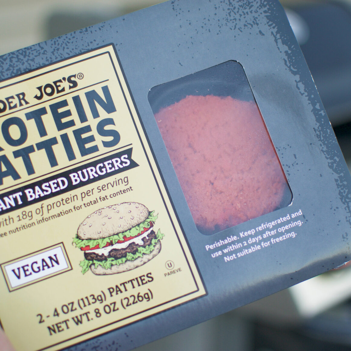Trader Joe's 'Protein Patties' Burger Review I Can You Can Vegan