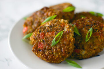 Black-eyed pea fritters