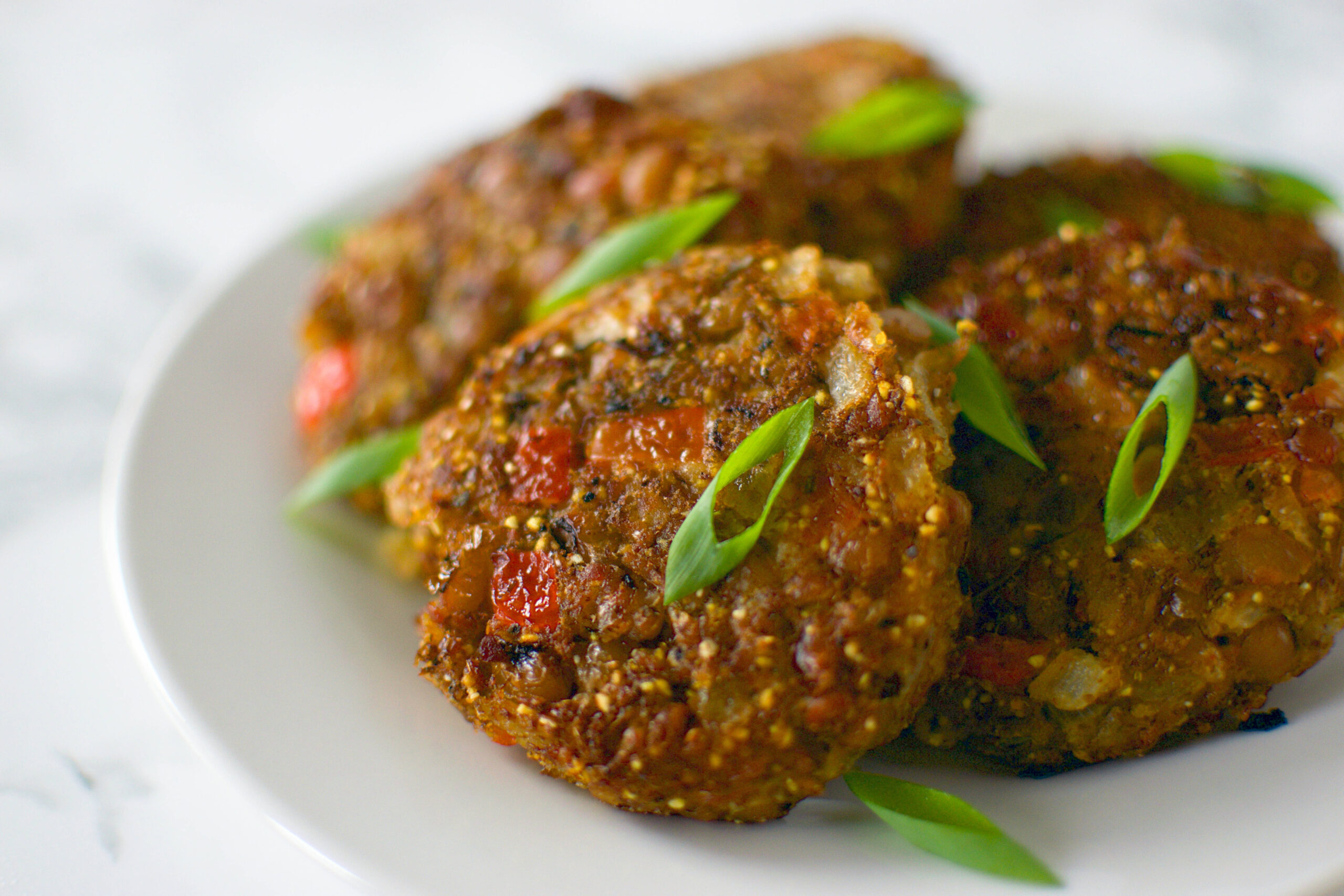 BlackEyed Pea Fritters ICanYouCanVegan ICanYouCanVegan BlackEyed