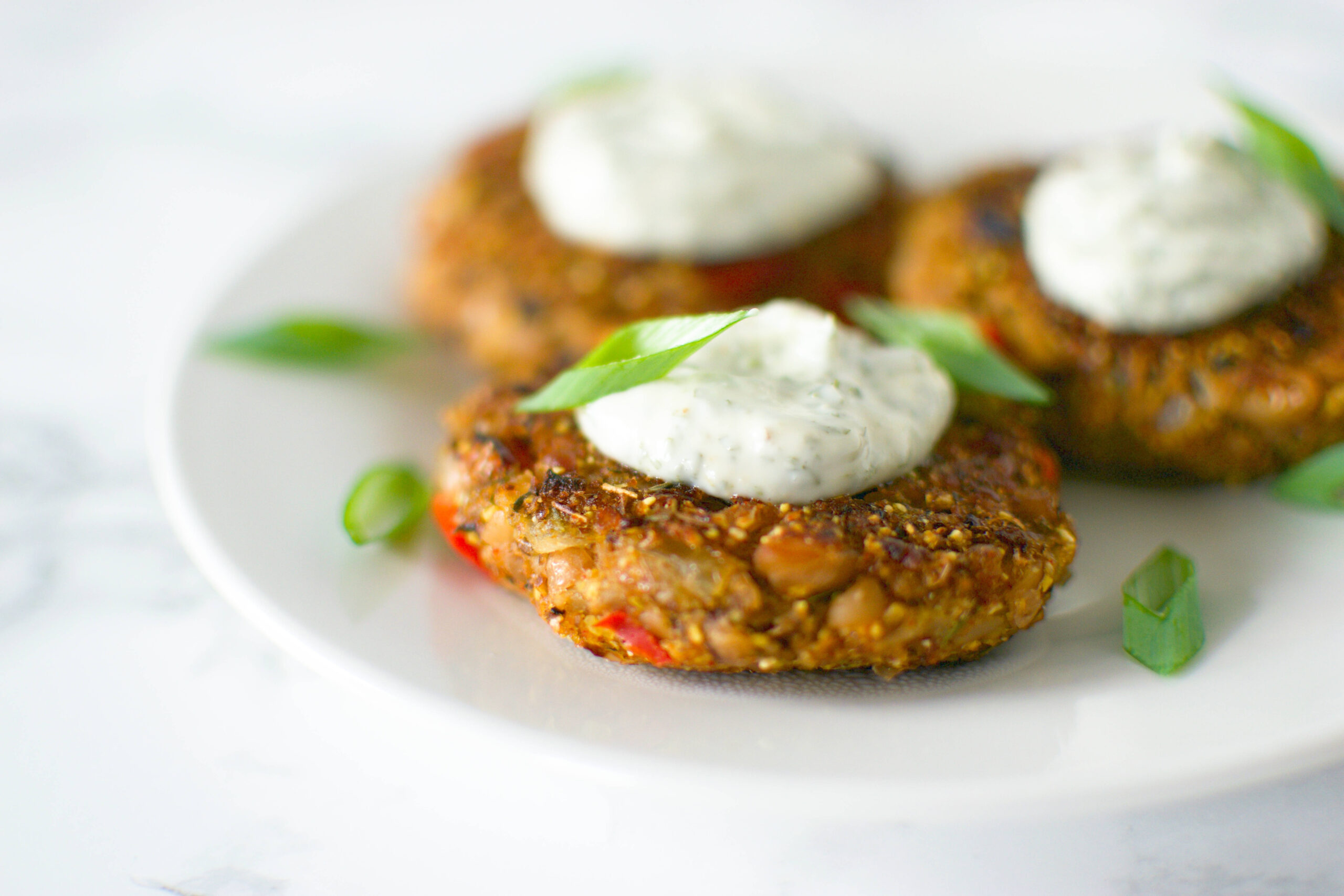Black-eyed pea fritters