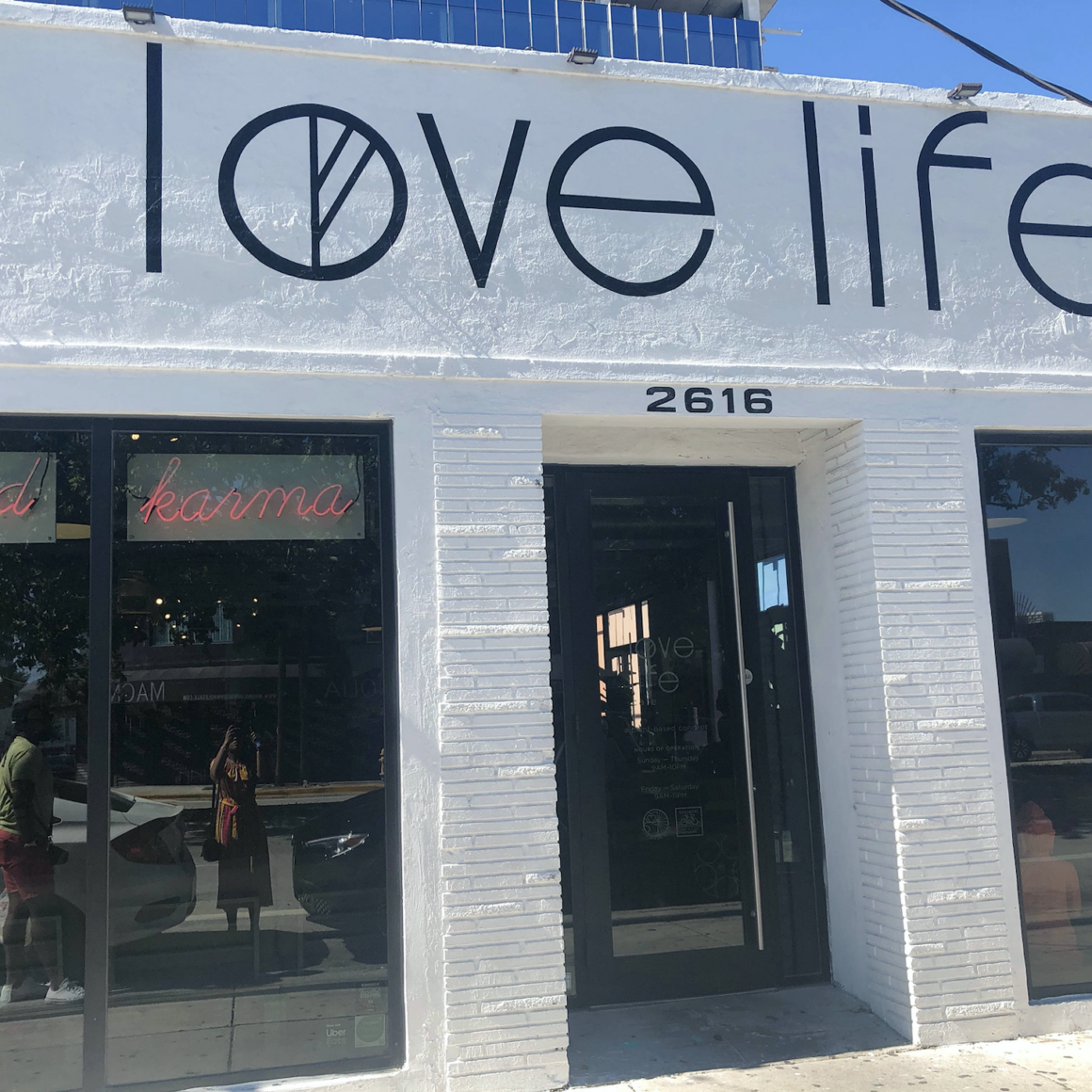 Love Life Cafe Outside