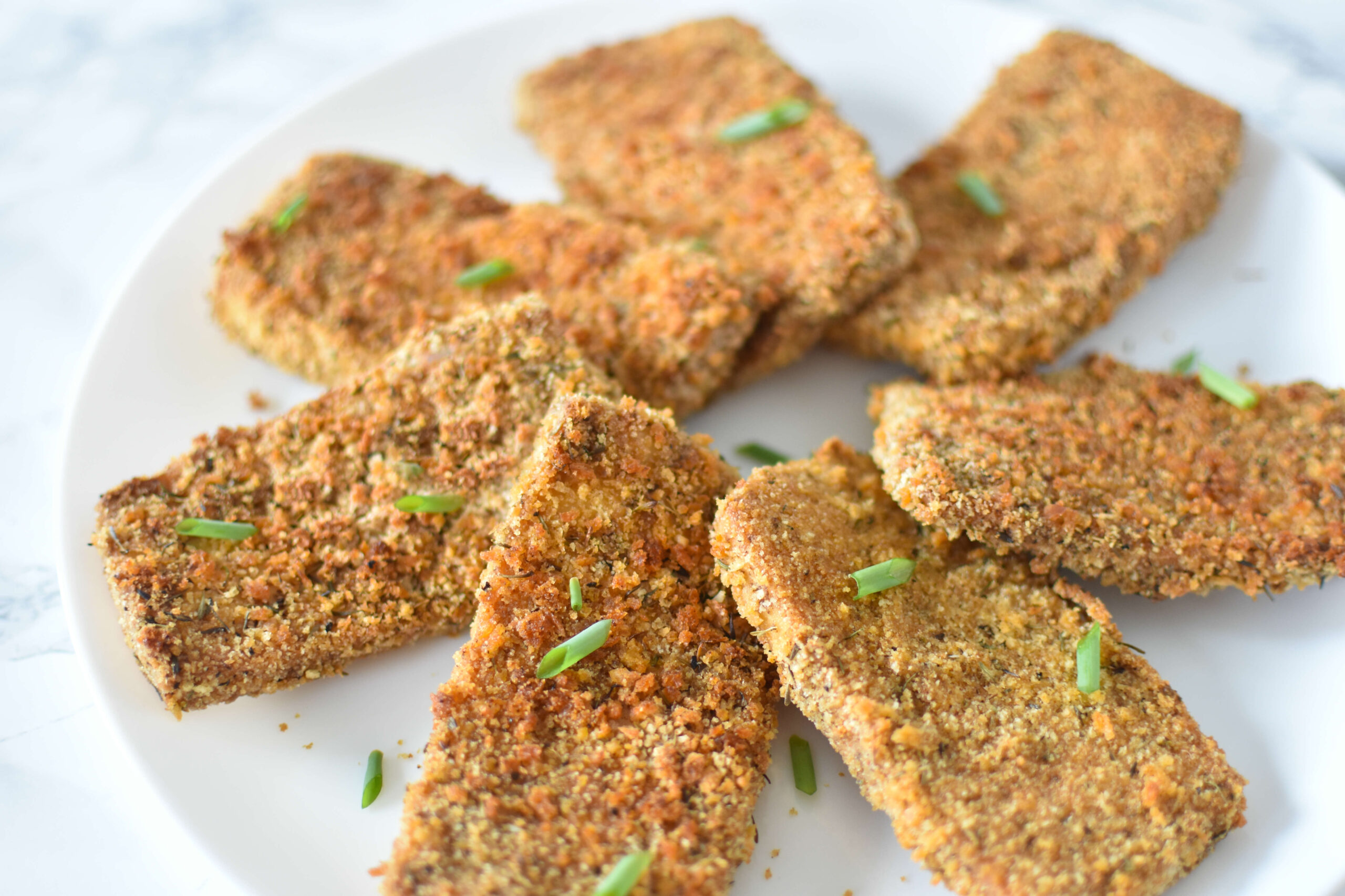 Crispy Baked Breaded Tofu ICanYouCanVegan Baked Crispy Tofu