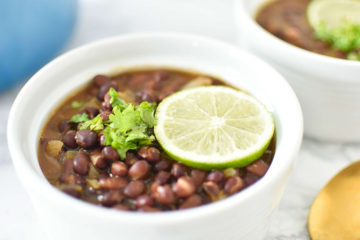 Easy Seasoned Black Beans