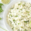 Easy Cilantro Lime Rice