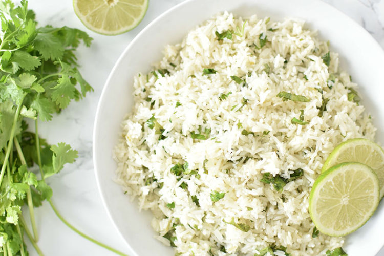 Easy Cilantro Lime Rice [+VIDEO] ICanYouCanVegan Easy Vegan Cilantro