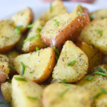 Instant Pot Garlic Herb Potatoes