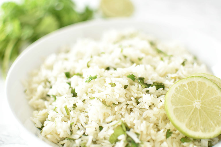 Easy Cilantro Lime Rice