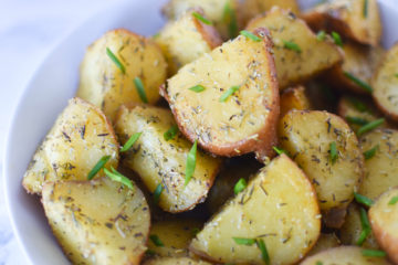 Instant Pot Garlic Herb Potatoes