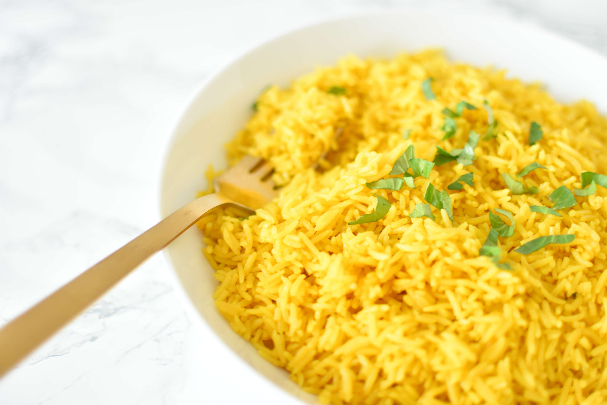 Coconut Turmeric Rice