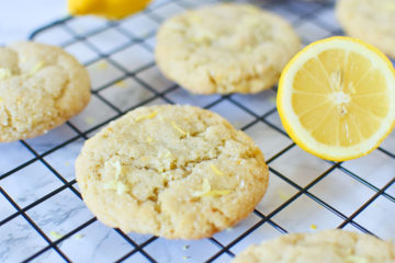 Vegan Lemon Sugar Cookies
